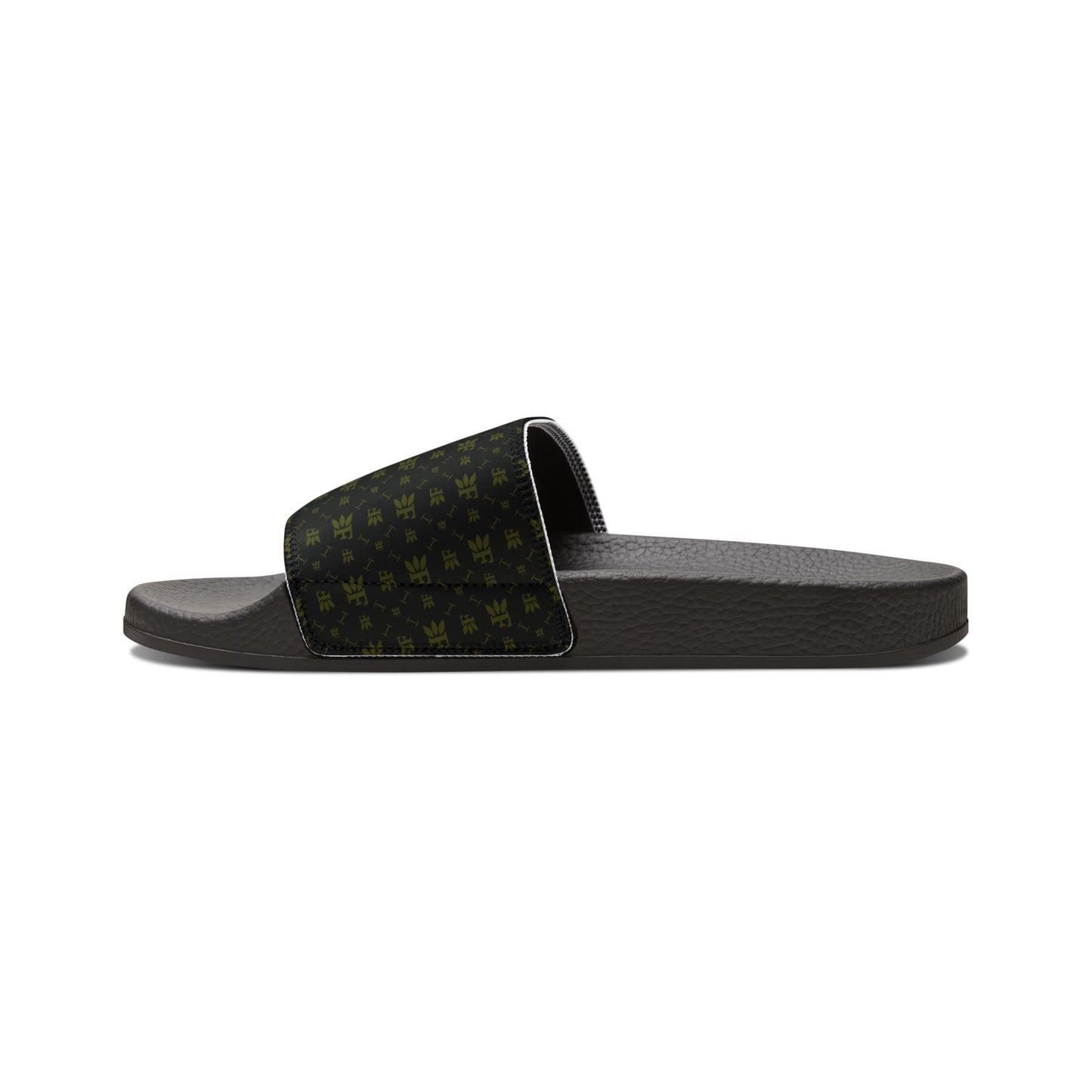 Forberz Removable-Strap Sandals - Black w/Gold Pattern - Classic