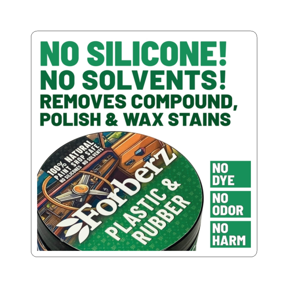 Forberz Plastic & Rubber Sticker - Avatar