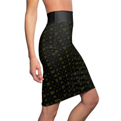 Forberz Show Model Pencil Skirt