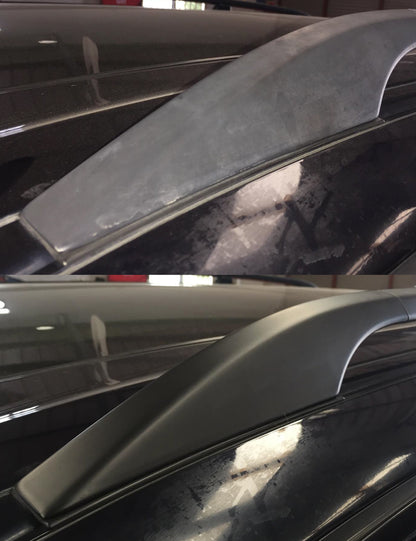 Forberz™ Plastic & Rubber (Ride Effect) easily restore and revive most weather and chemical damage on plastic, vinyl, and rubber parts, sun-faded and wax or polish-stained bumpers, black auto trim and garden furniture. 100% natural, non-toxic, based on honey extracts has no color, no smell, contains no silicones, no solvents, no animal fat.